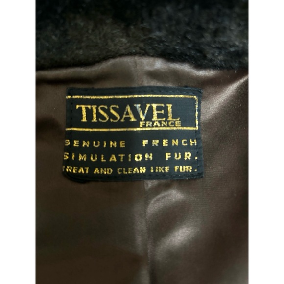 Vintage Elite Tissavel Cape/Cloak (France Faux Fur) Over the shoulder One Size - Picture 7 of 7